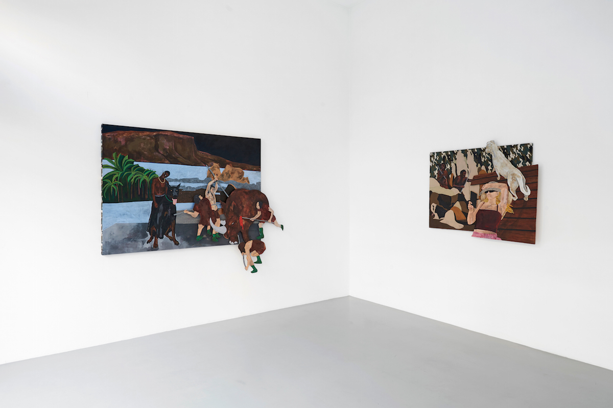 Katharien De Villiers, Echo Me _ Here I am _Ecco Mi. Installation view of the show at Osart Gallery, Milan 2021. Courtesy the artist and Osart Gallery. Photo Max Pescio (2)