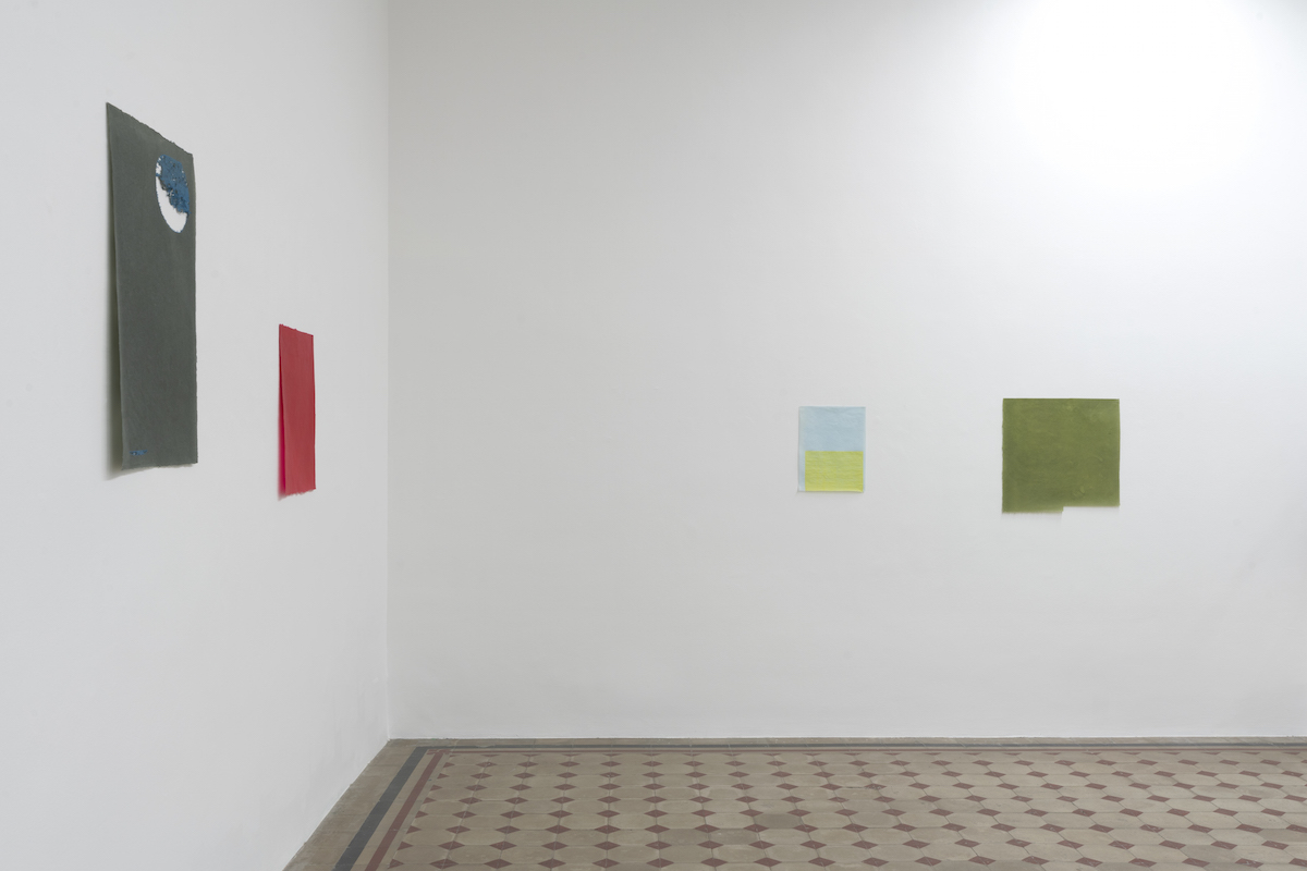 Allyson Strafella, viveka, 2021, Installation view at Galleria Raffaella Cortese, ph. Lorenzo Palmieri