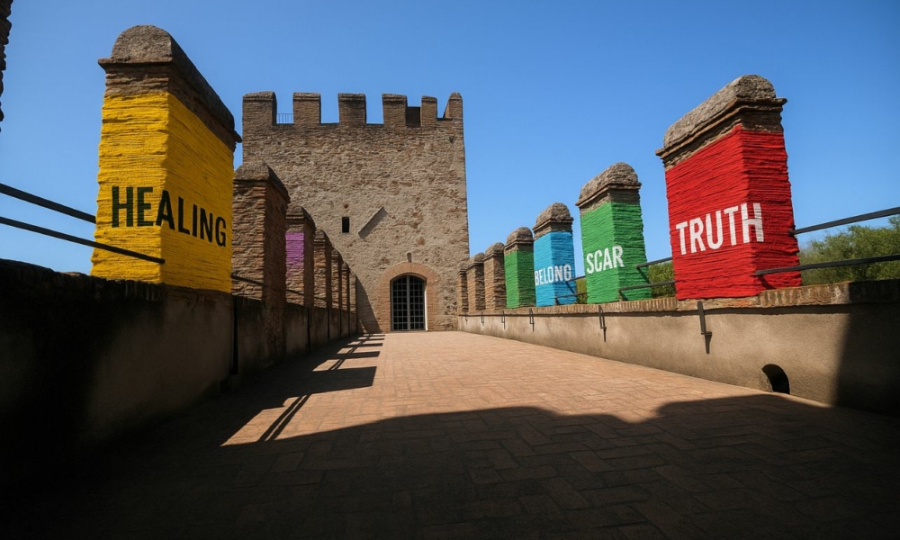 Amir Zainorin trasforma il Museo delle Mura con Gravity of the Wall