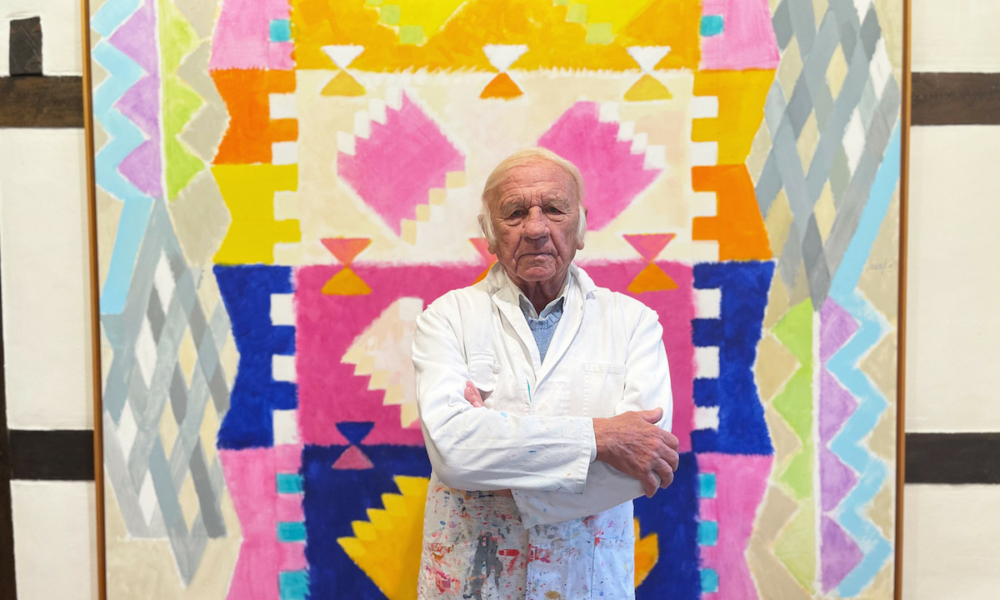 Heinz Mack a Venezia: luce, colore e spazio in una retrospettiva per i suoi 95 anni